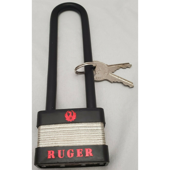 Ruger Factory Gun Lock 5050 5" x 50mm w/2 Keys NEW! - Picture 2 of 4